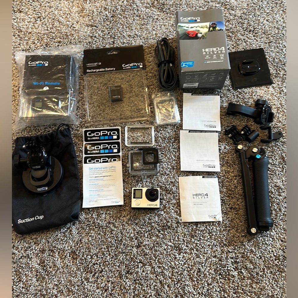 GoPro Hero 4- silver edition